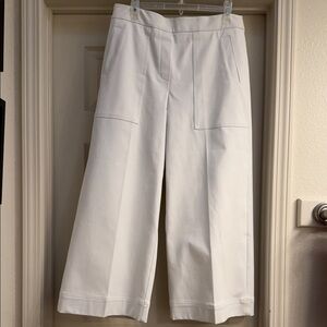 SPANX Elegant White Wide-Leg Pants